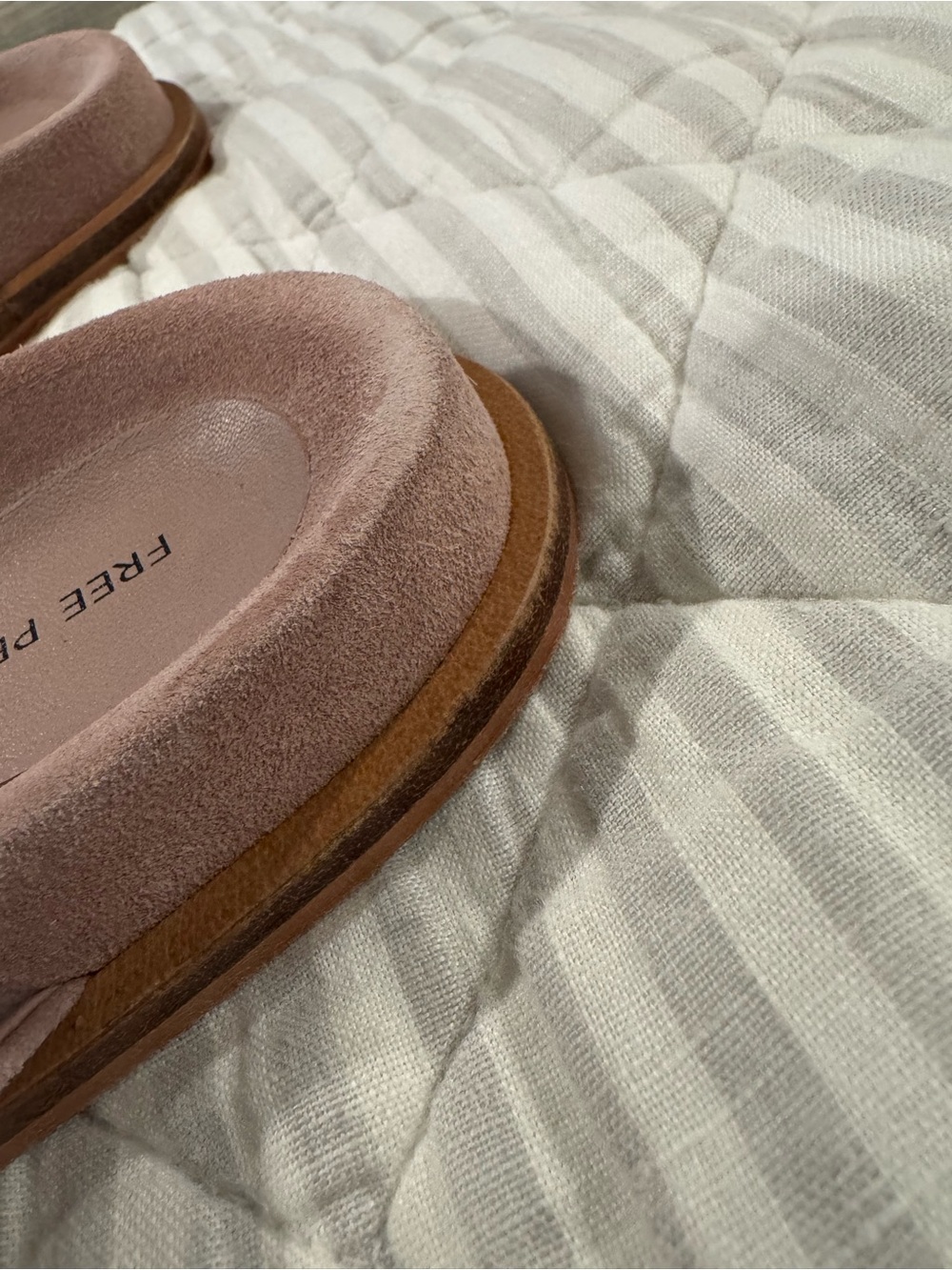 Free People Mika Suede Footbed Sandals - Picture 6 of 9